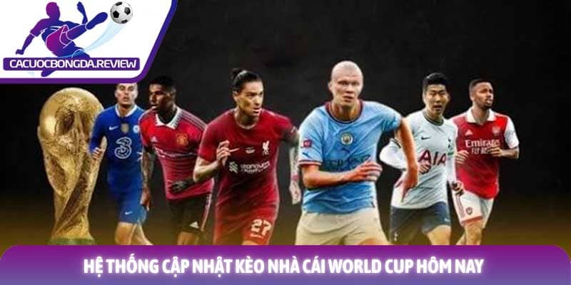 Kèo nhà cái World Cup hôm nay và bí quyết soi tỷ lệ chuẩn nhất 1 Hệ thống cập nhật Kèo nhà cái World Cup hôm nay